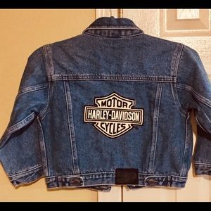 Boy’s Harley Davidson denim jacket size 6
